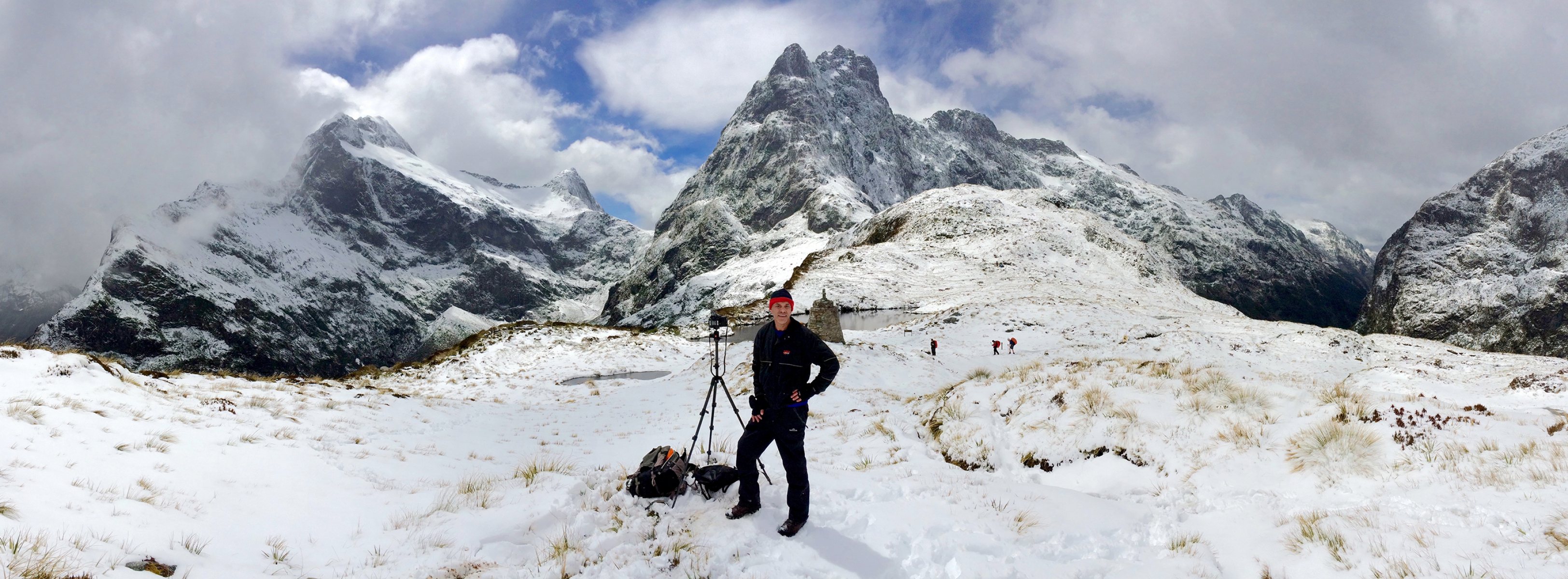 About page Mackinnon Pass Pete