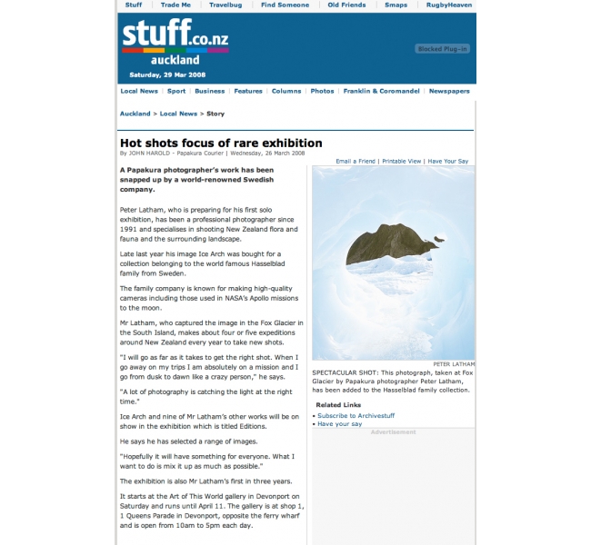 Stuff article