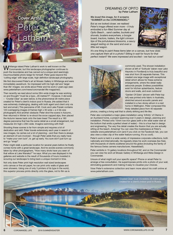 Coro Life Summer 2016 article